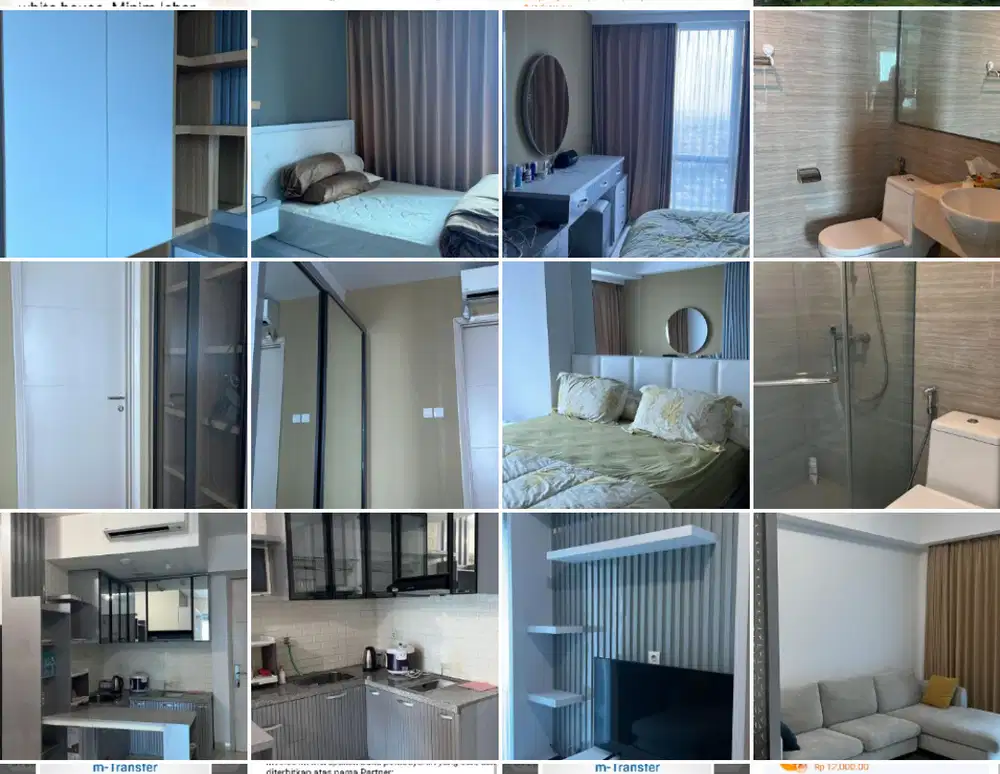 Apt LA RIZ mansion atas Pakuwon Mall Fullfurnished