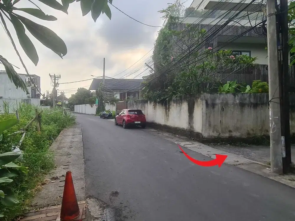 Tanah 200M2 di Seminyak Petitenget Lingk villa
