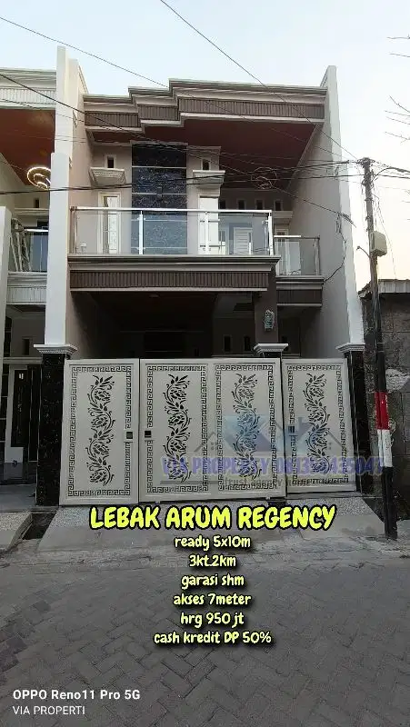 Lebak Arum REGENCY rumah mewah