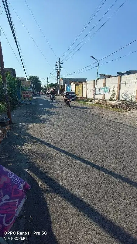 raya kyai tambak deres tanah kavling