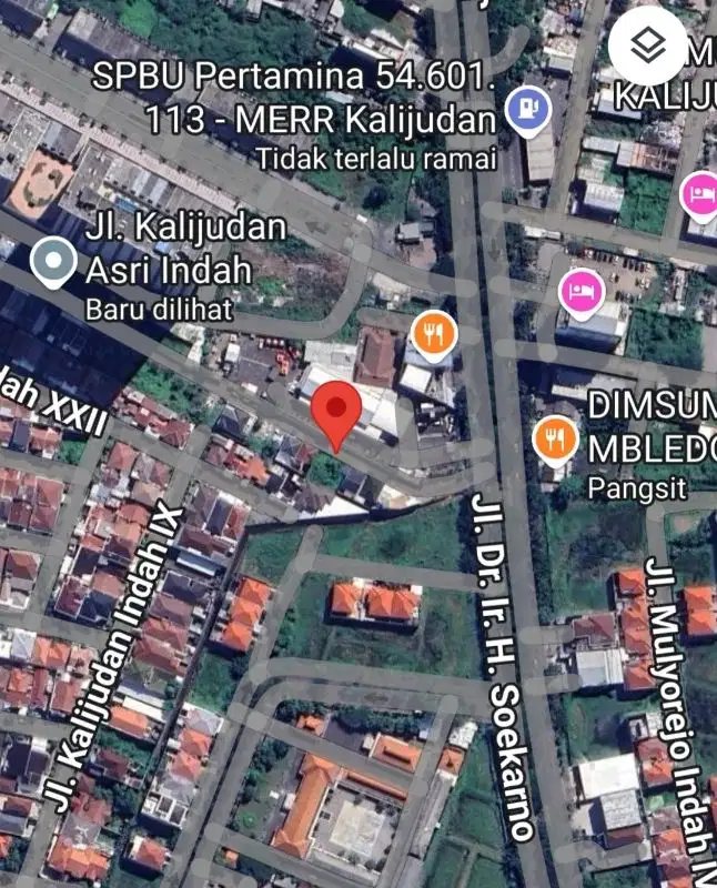 Dijual Cepat Tanah Murah, Strategis, Di Kalijudan Asri Indah