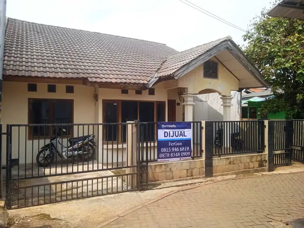 Rumah Bebas Banjir Dijual Di Jalan Asem Kunciran