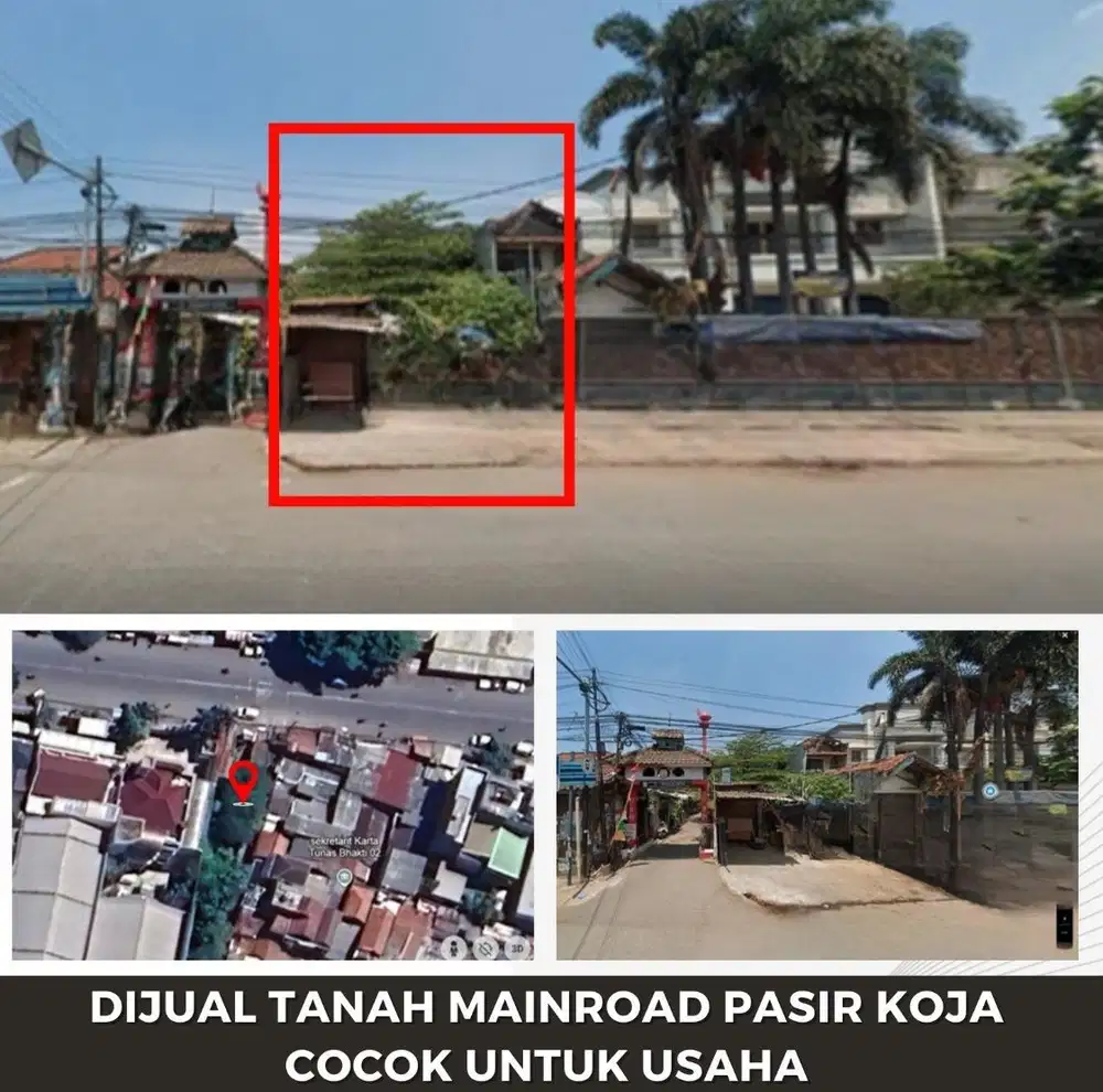 Turun Harga Jual Cepat Tanah Mainroad Pasir koja Bandung, Lokasi bagus