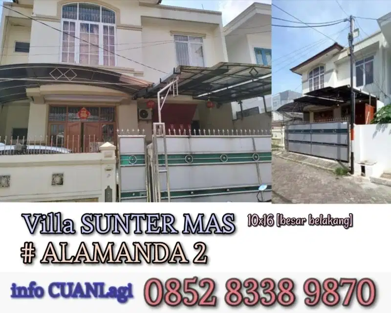 Dijual Rumah Sunter Alamanda