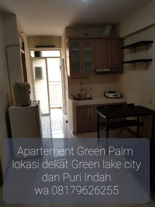 dijual CEPAT apartemen grand palm kosambi 2br furnished