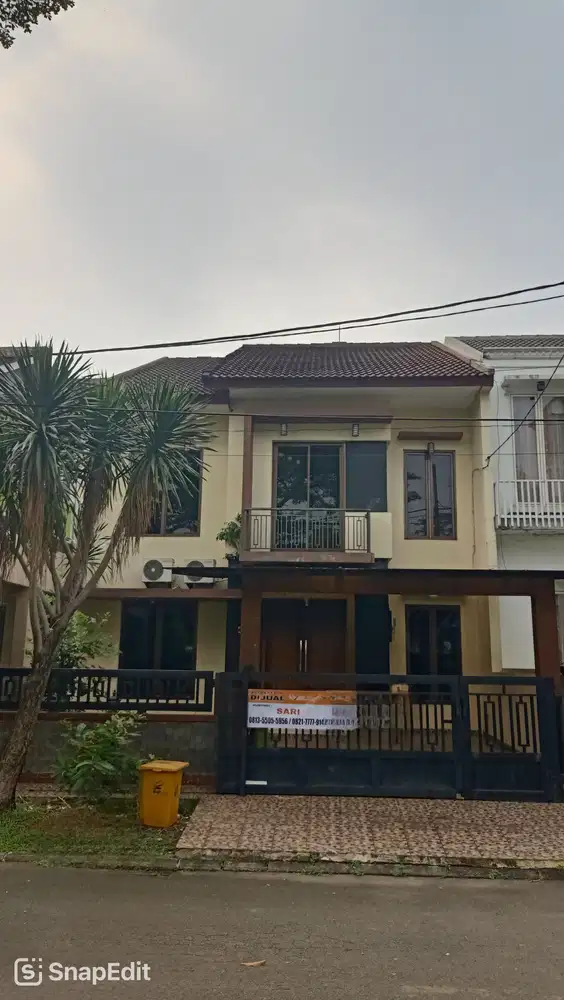 RUMAH 2 LANTAI SEMI FURNISHED SIAP HUNI DI TANGERANG