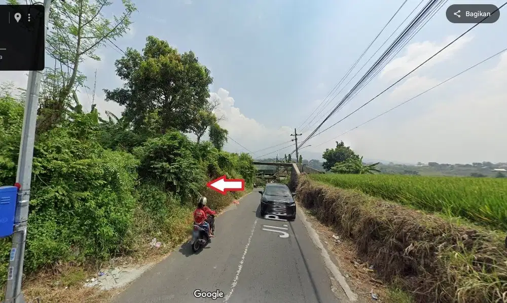 Tanah murah poros Candi Wates Prigen pasuruan Dijual Cepat B.U Poll