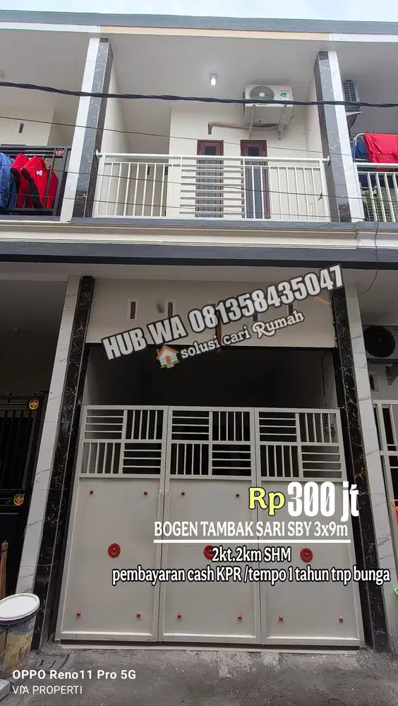 Bogen tambak sari rumah baru