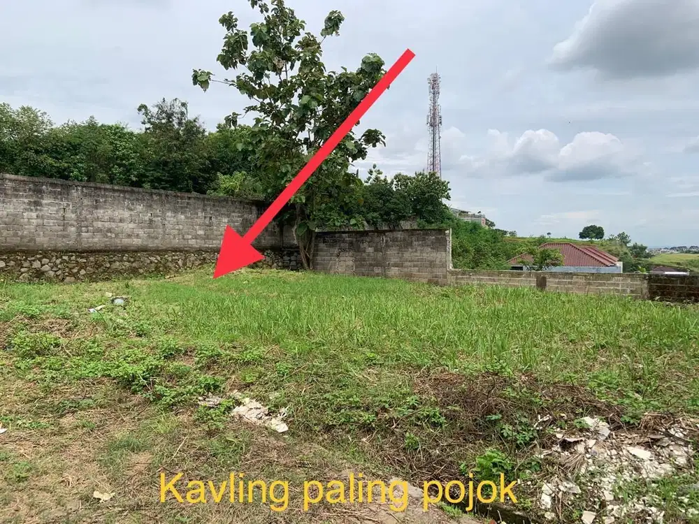 TANAH KAVLING POSISI HOOK DI DALAM CLUSTER JANGLI DEKAT CANDI GOLF