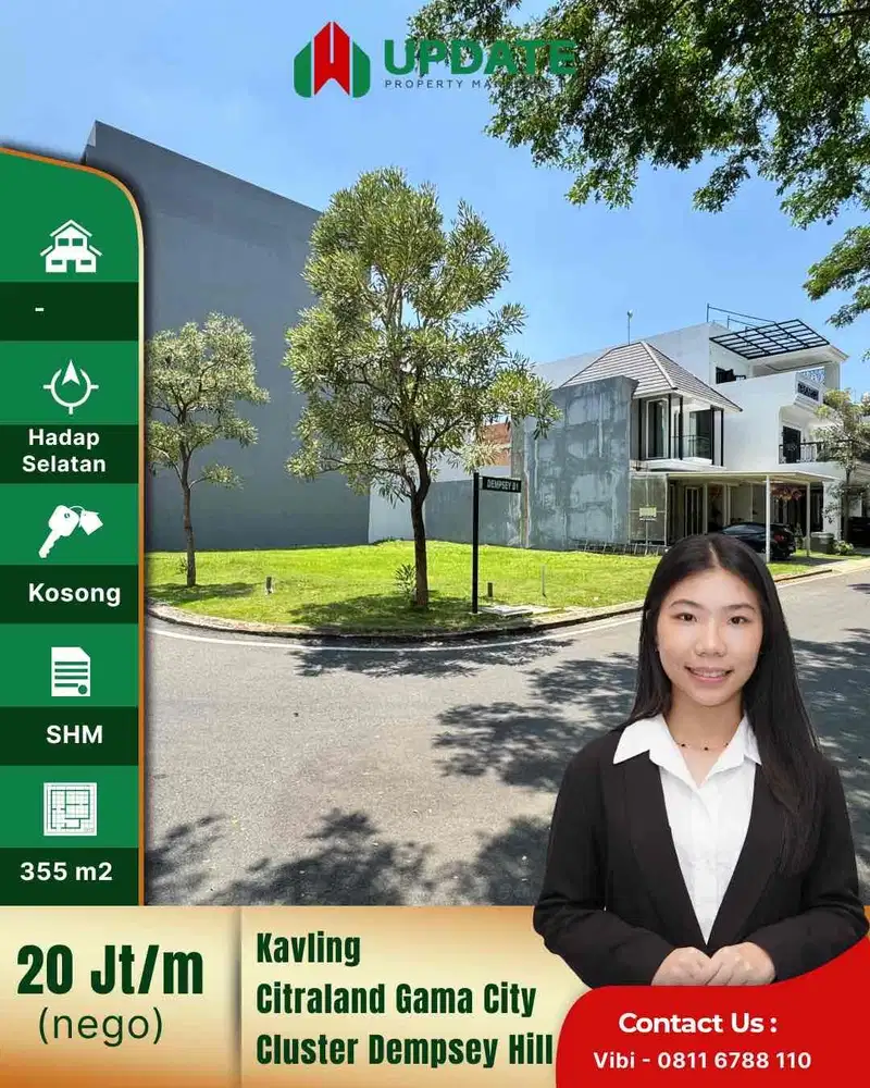 Kavling Citraland Gama City