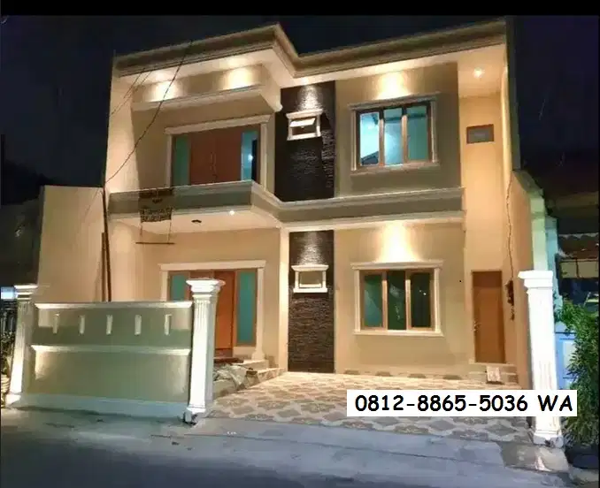 RUMAH BARU MEWAH SIAP HUNI, STRATEGIS DI AREA RAWAMANGUN JAKARTA TIMUR