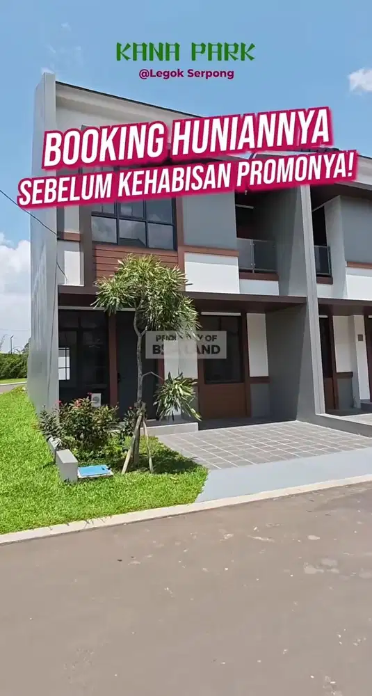 Siap Huni Fasilitas Lengkap at Kanapark Legok Dekat Toll Legok BSD