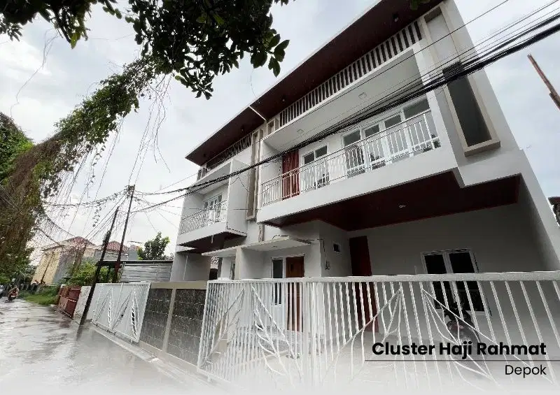 Rumah 250 meter ke Gerbang Tol Kukusan Beji Depok