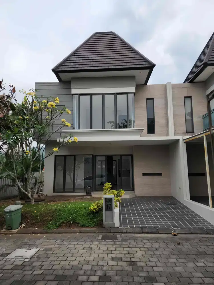 RUMAH BARU MEWAH DUA LANTAI DI CLUSTER THE AMAYA UNGARAN TYPE MONTANA