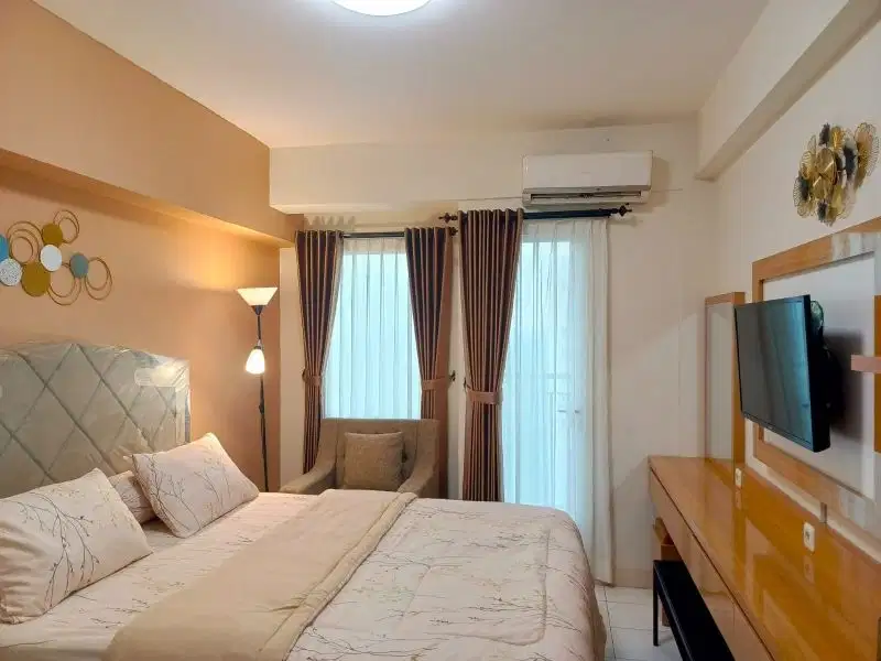 Disewakan unit studio new full furnise murah