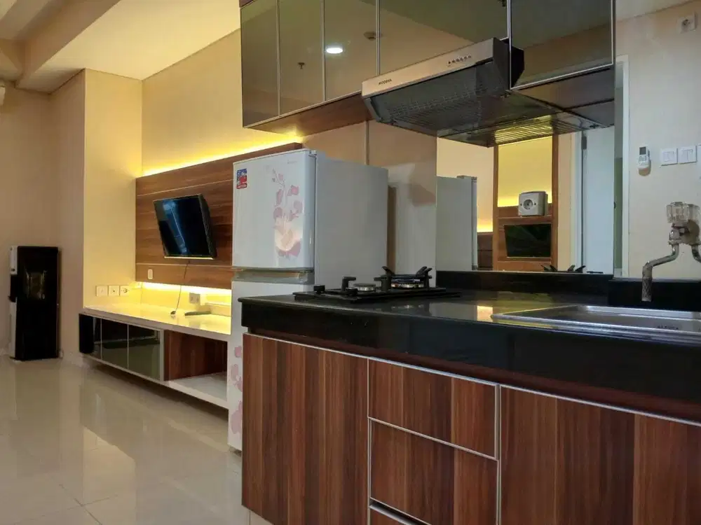 Apartemen Metropark Residence Studio Furnish bagus, Lantai rendah