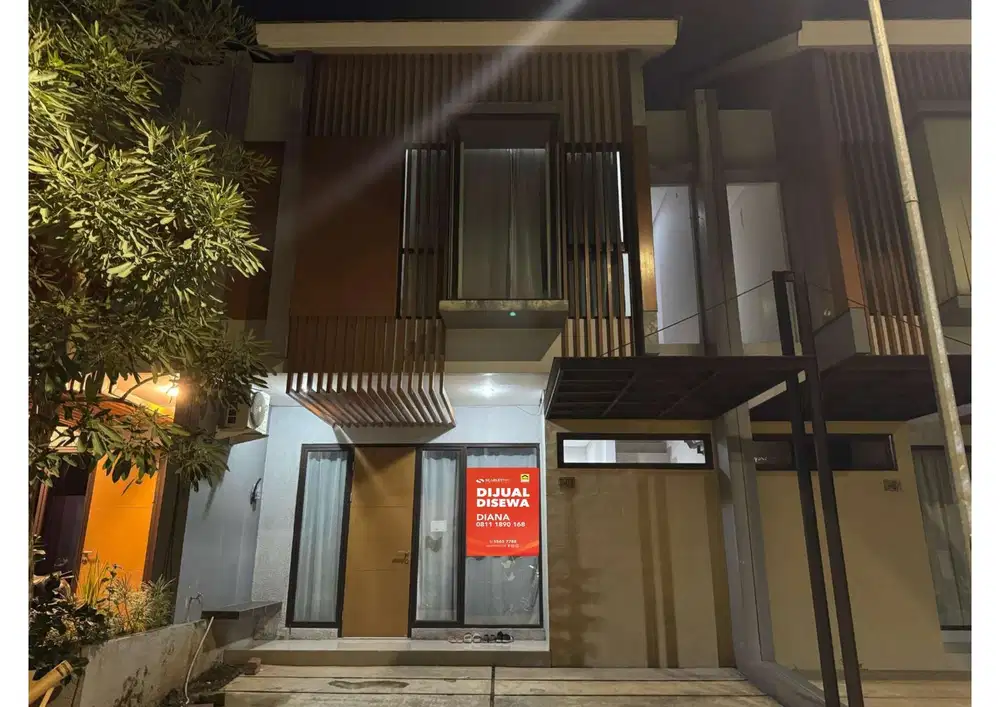 DIJUAL / DISEWA - RUMAH COSY DAN NYAMAN BALI RESORT SERPONG EXT