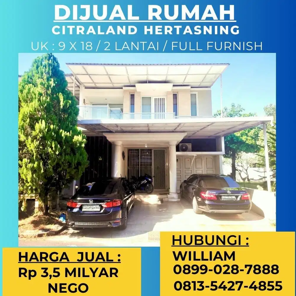 JUAL RUMAH CITRALAND HERTASNING GOWA