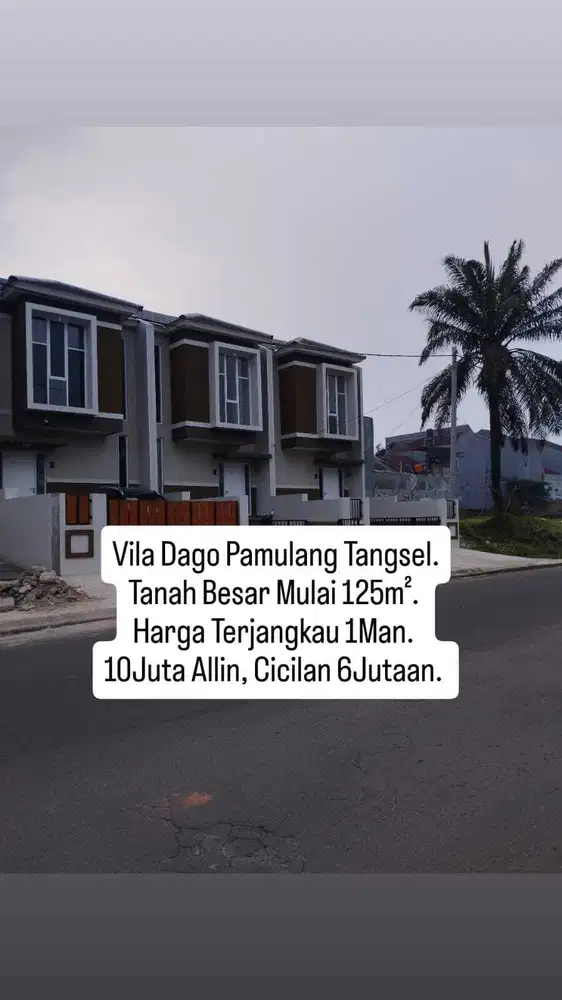 G. Tanah Besar Di Pamulang Jalan Besar Banyak Promo