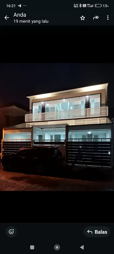 Rumah bangunan baru di perumahan elit Sidoarjo