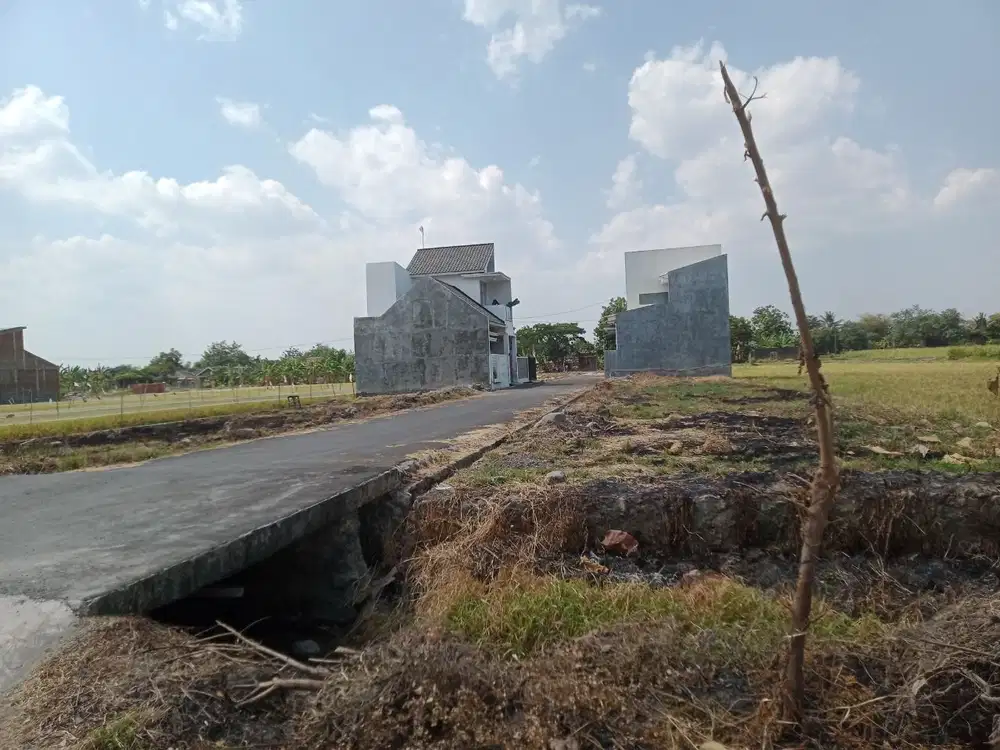 JUAL TANAH KAVLING READY SERTIFIKAT SHM BAKI SUKOHARJO DEKAT SOLOBARU