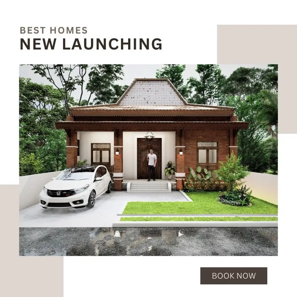 Rumah Joglo Ukuran Luas harga Murah Hanya 500 Jutaan