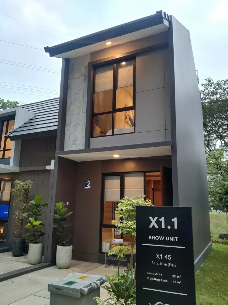 Rumah modern minimalis  Spring Garden Sentul City