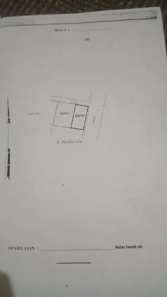 Rumah dijual murah 100jtan