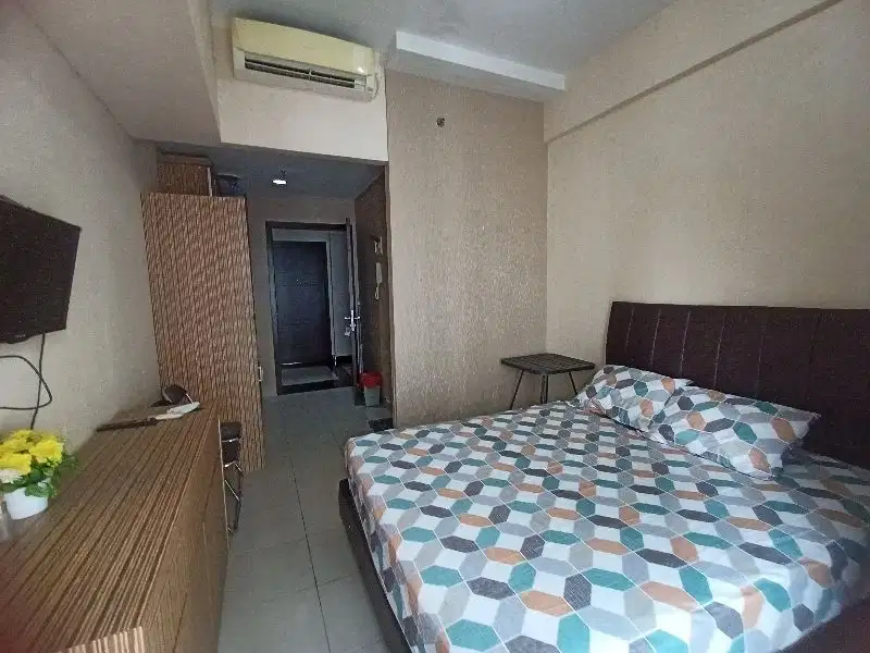 disewakan apartemen saveria studio full furnished