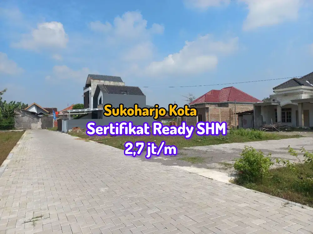 DIJUAL CEPAT TANAH KAVLING TENGAH KOTA