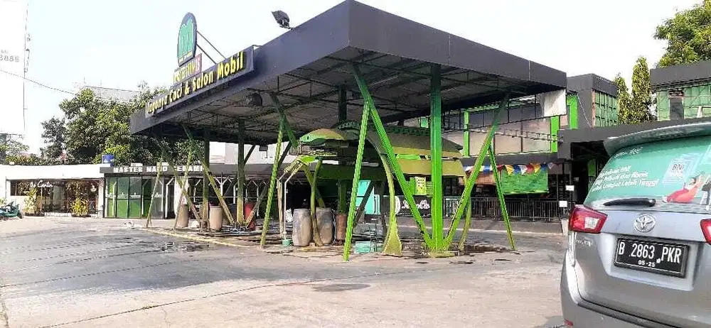 Jual Ex Carwash Lt1115m2 Arjuna Selatan/Jalur Lambat Tol Jakarta Merak