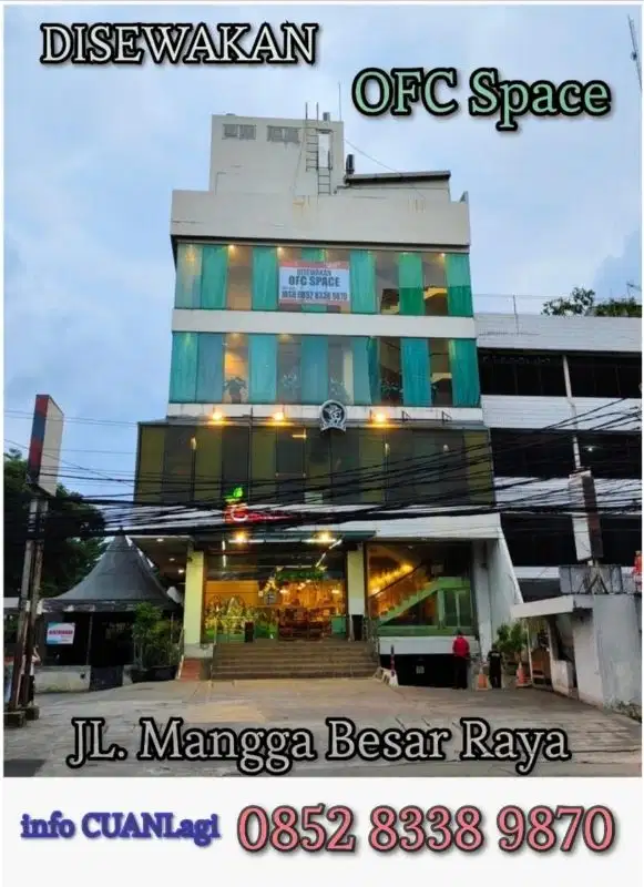 Disewakan Gedung 5 lantai Mangga Besar Raya