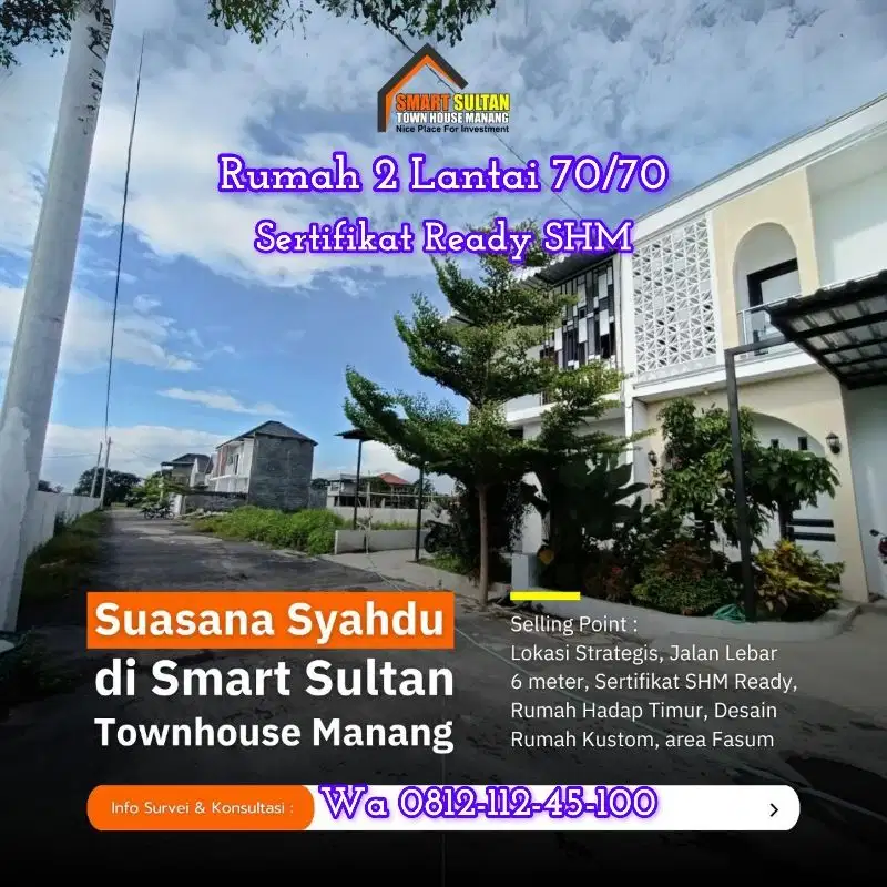 JUAL RUMAH 2 LANTAI SERTIFIKAT READY SHM DEKAT SOLO GENTAN SOLOBARU