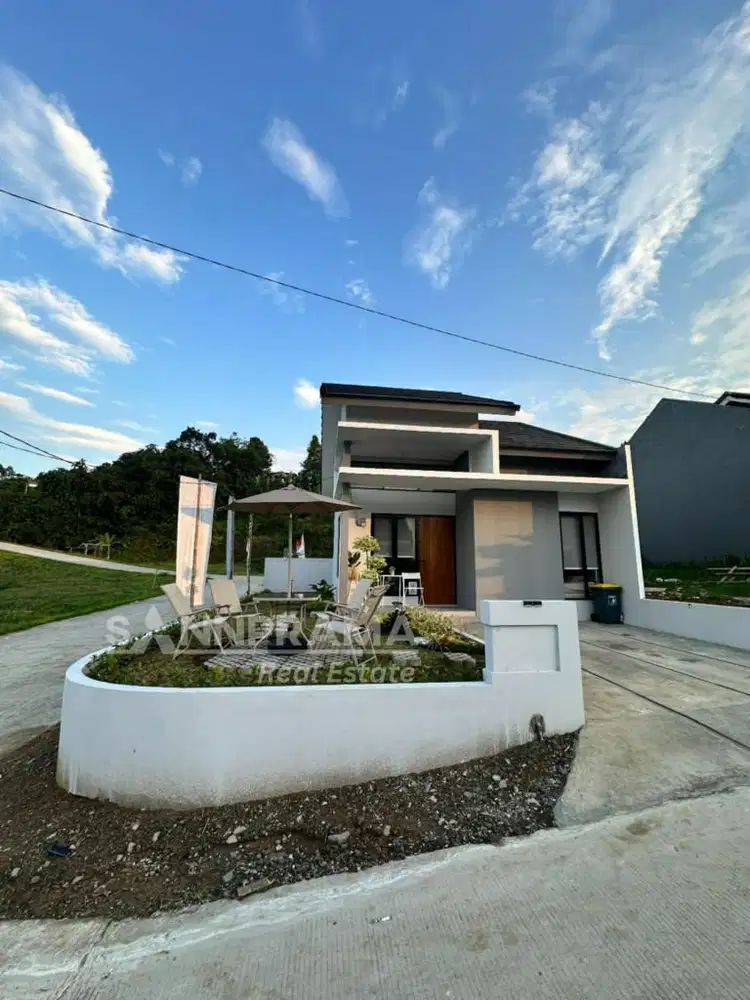 Dijual rumah minimalis Tanpa dp ckp 5jt Allin view gunung dibogor