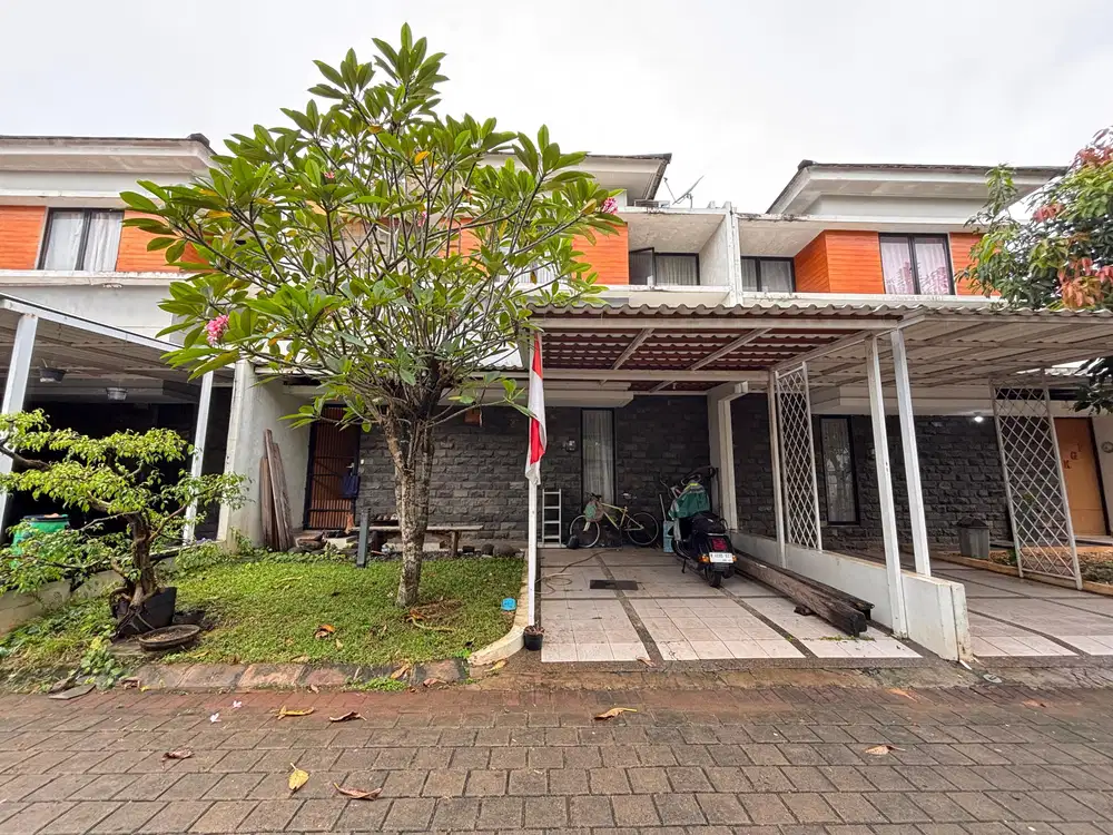 For sale rumah modern minimalis siap huni dalam townhouse