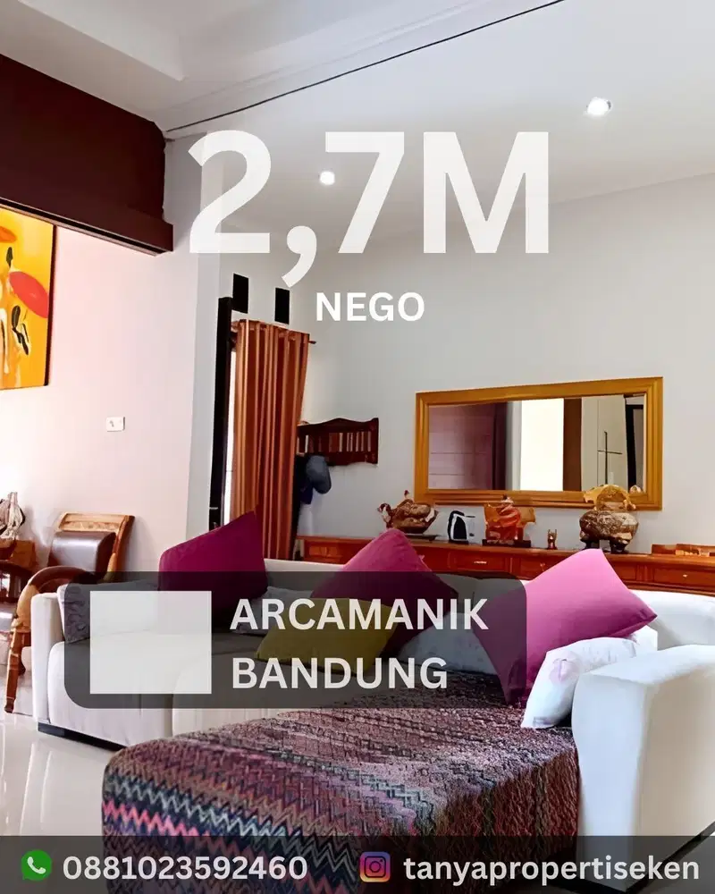 DIJUAL CEPAT Hunian Mewah Dan Siap Huni Fully Furnished Di Arcamanik Bandung