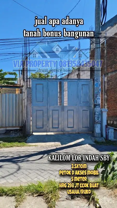 kalilom lor indah Surabaya