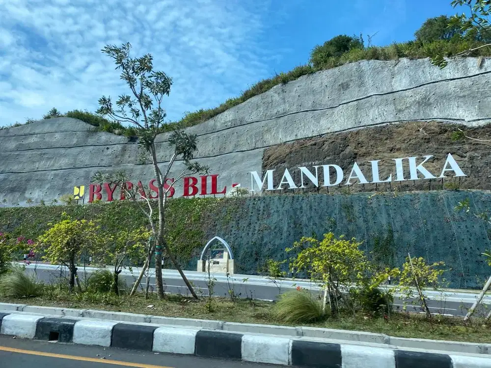 Dijual Tanah Tepat di tepi Jalan Bypass Mandalika, Lombok Tengah