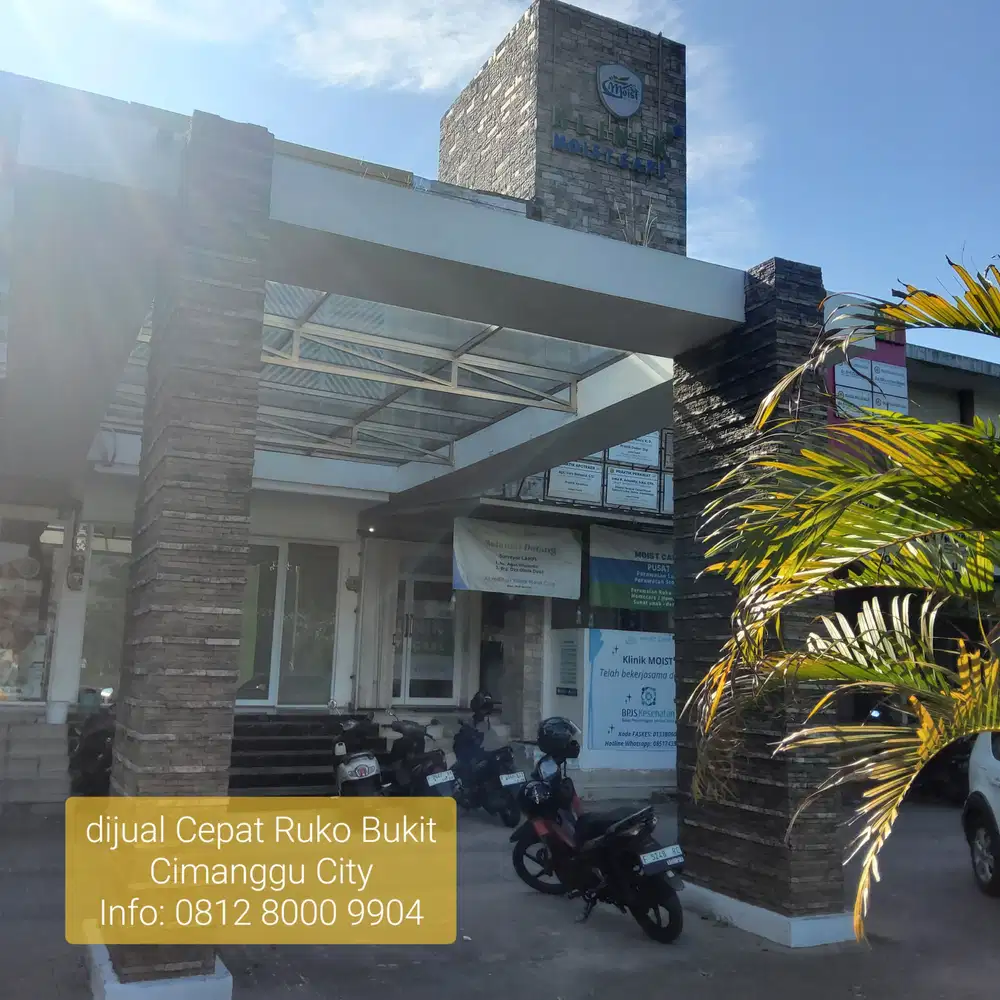 Dijual Cepat Ruko Bukit Cimanggu City Kota Bogor