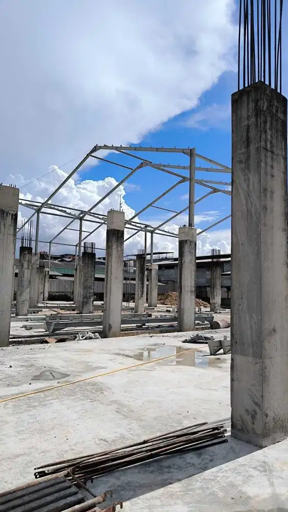 Gudang kapuk Raya 1000 m2 lokasi terbagus muat container 40 ft