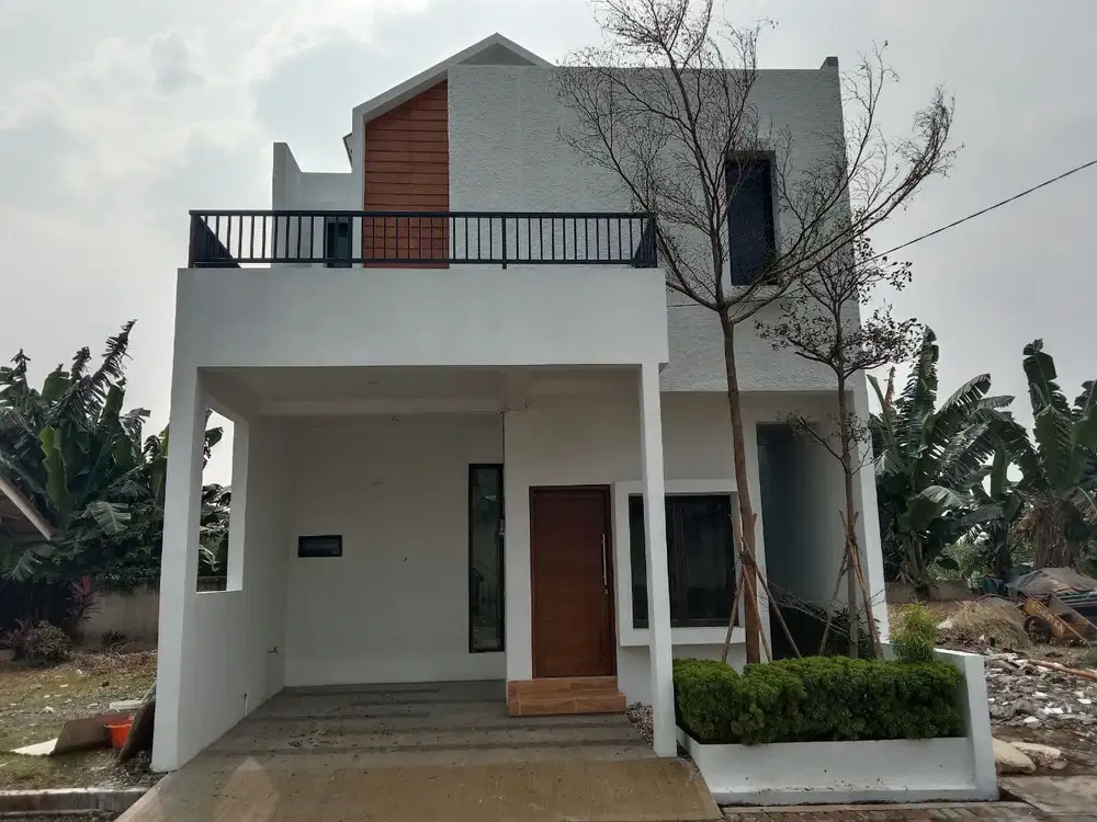 Rumah murah 2 lantai lokasi dekat pintu tol jatiwarna