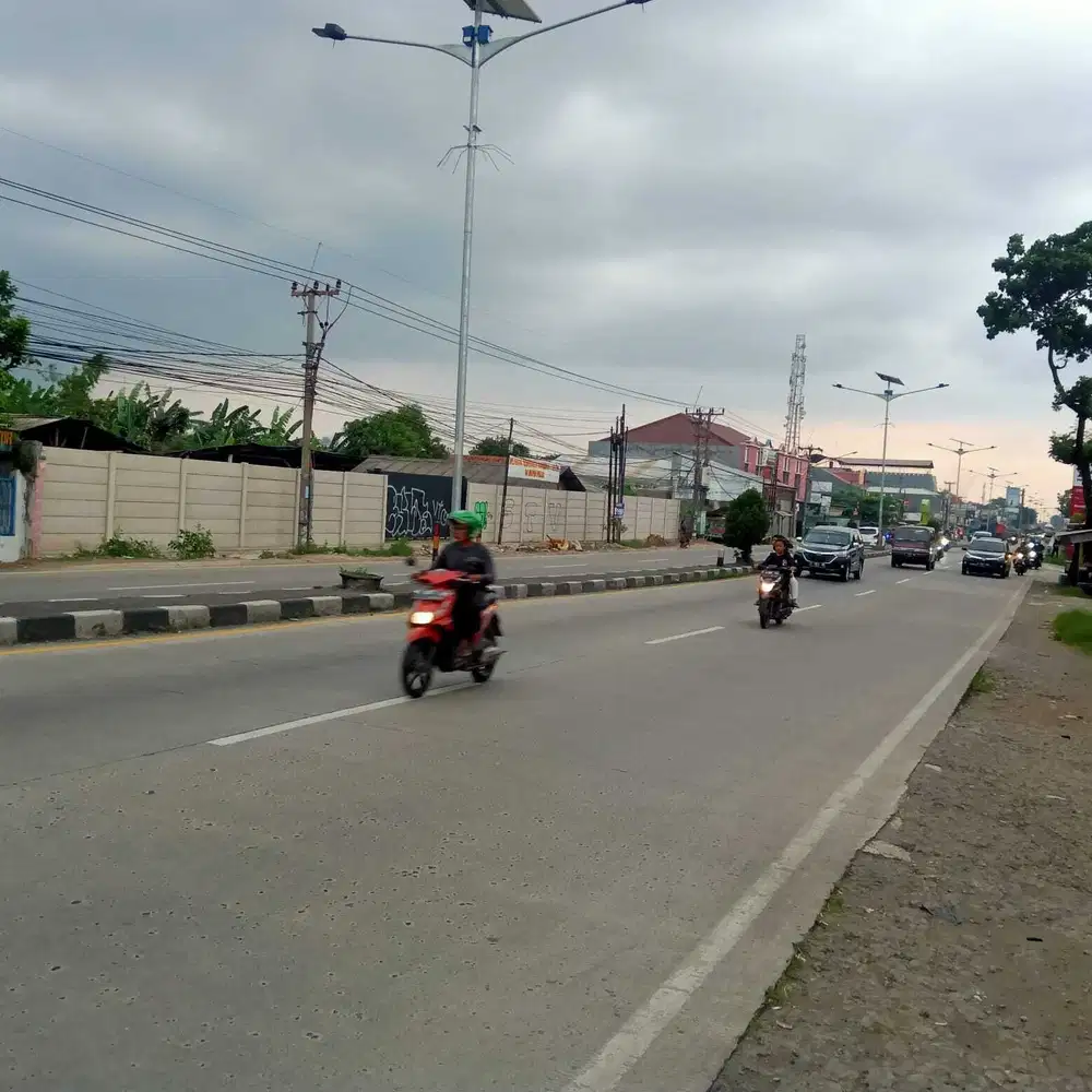Dijual : Tanah di Jalan Utama, Cikampek, Karawang