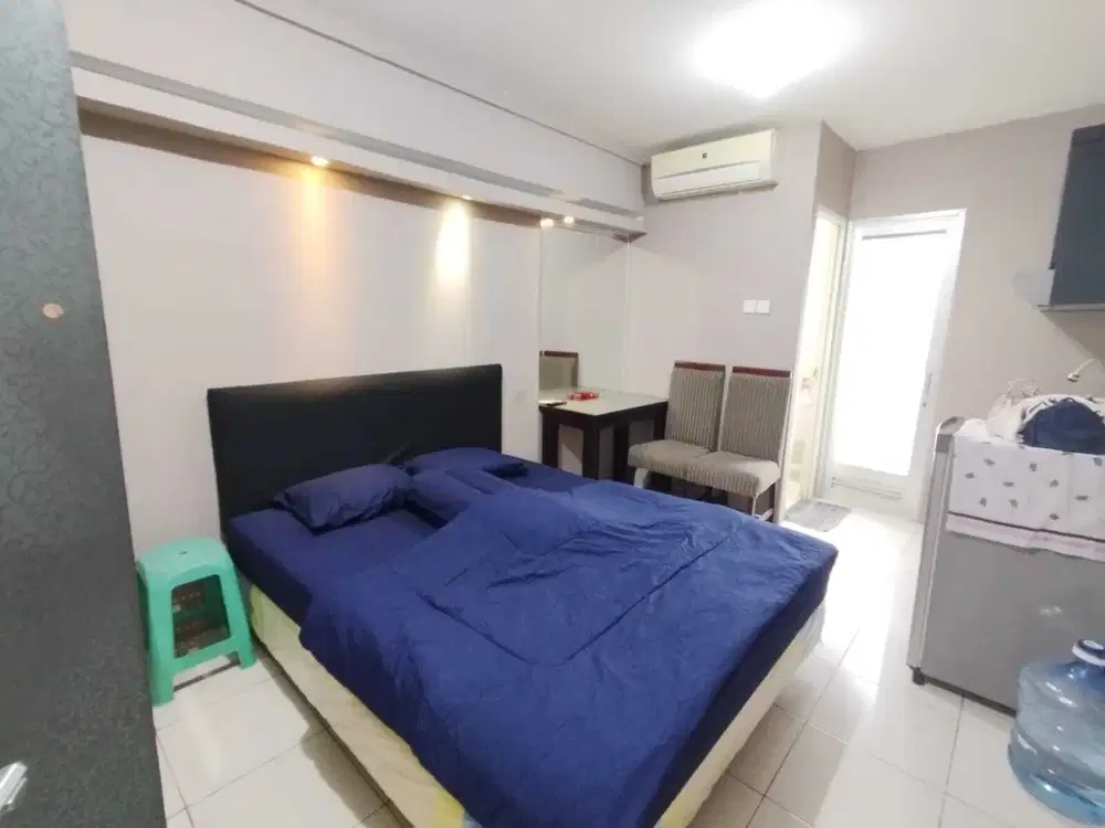 Disewakan Perbulan Studio Furnish Siap Huni Apartemen Green Bay Pluit