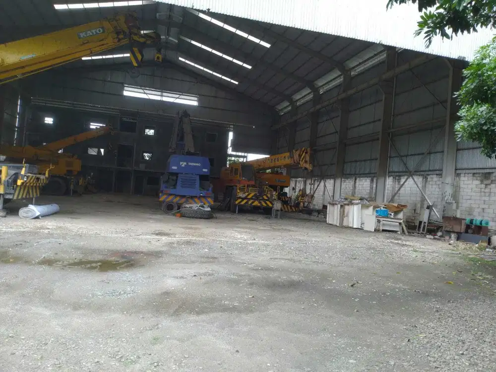 Dijual Gudang siap pakai di dekat tol cimanggis