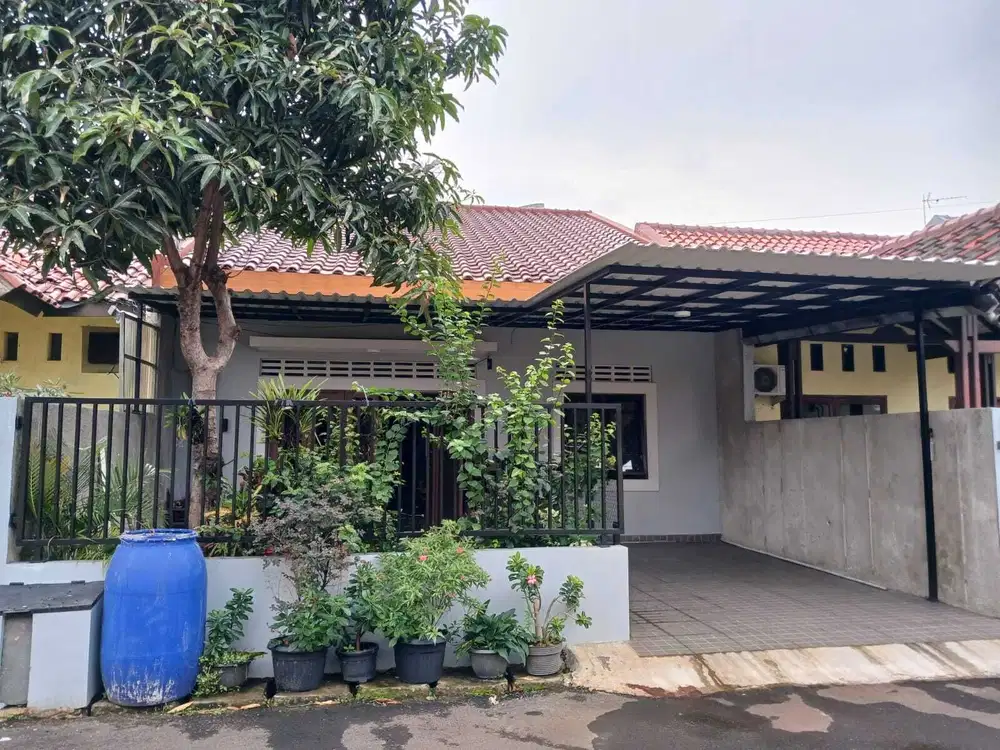 Di Sewakan Rumah 3 Kamar furnished Di Agus Salim Pusat kota Bekasi