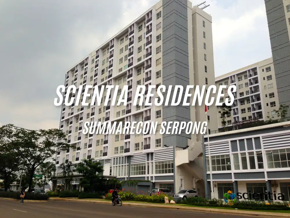 DISEWAKAN Unit Apartemen - Scientia Residences - Summarecon Serpong