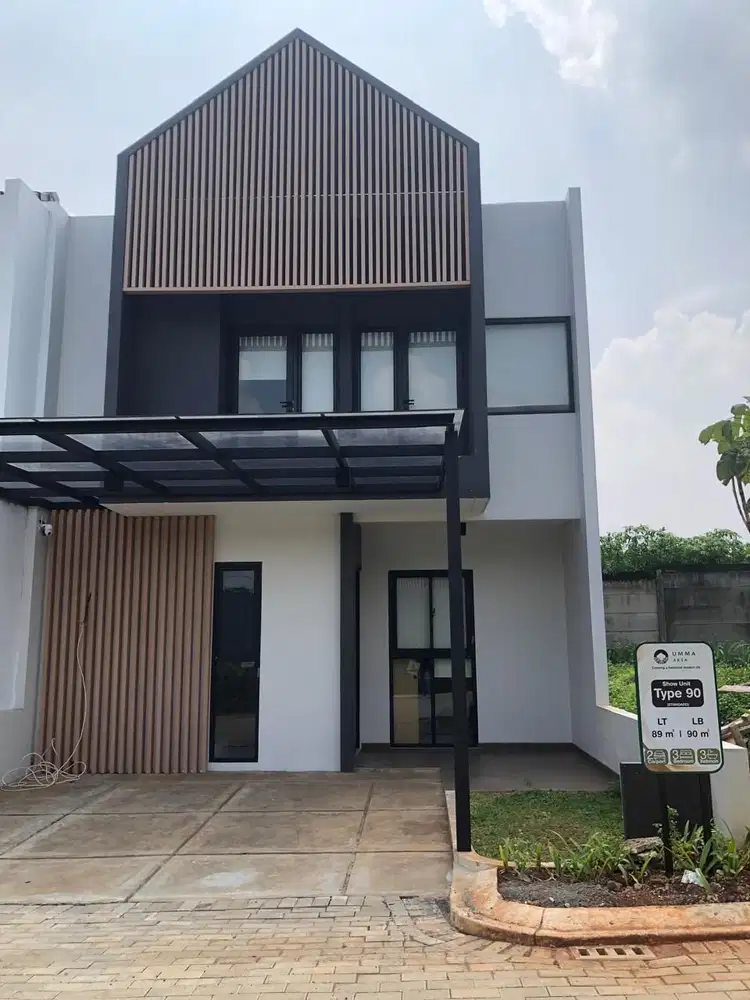Rumah Scandinavian Di Kebayunan Depok