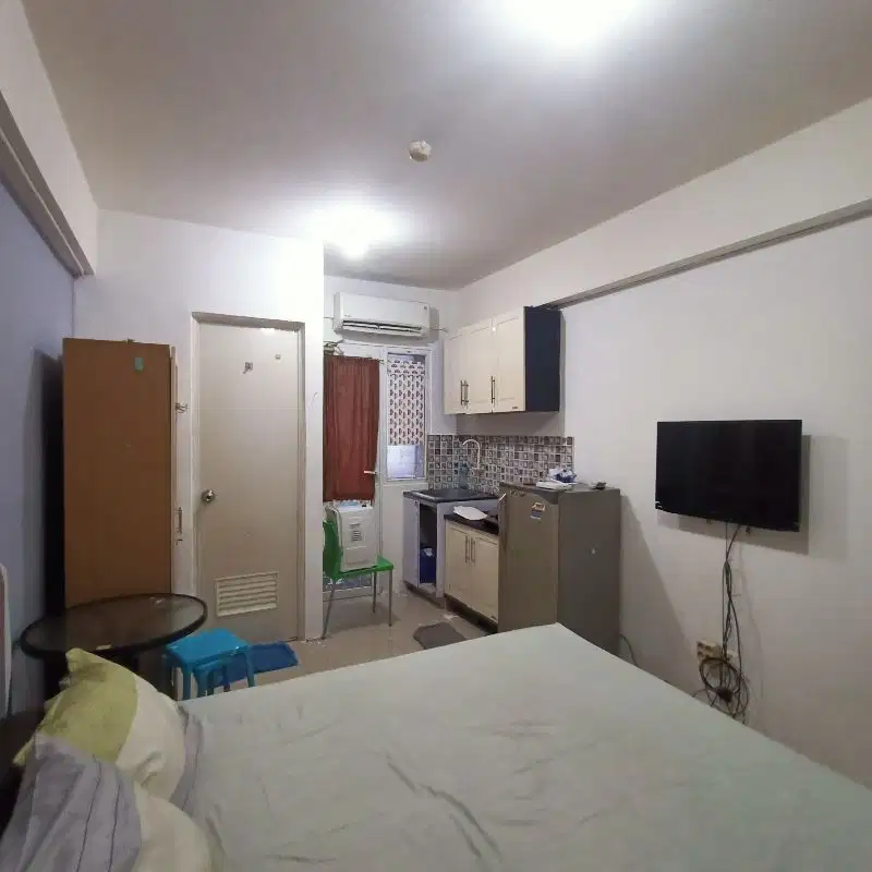 Apartemen Green Pramuka sewa bulanan Studio Fully Furnish