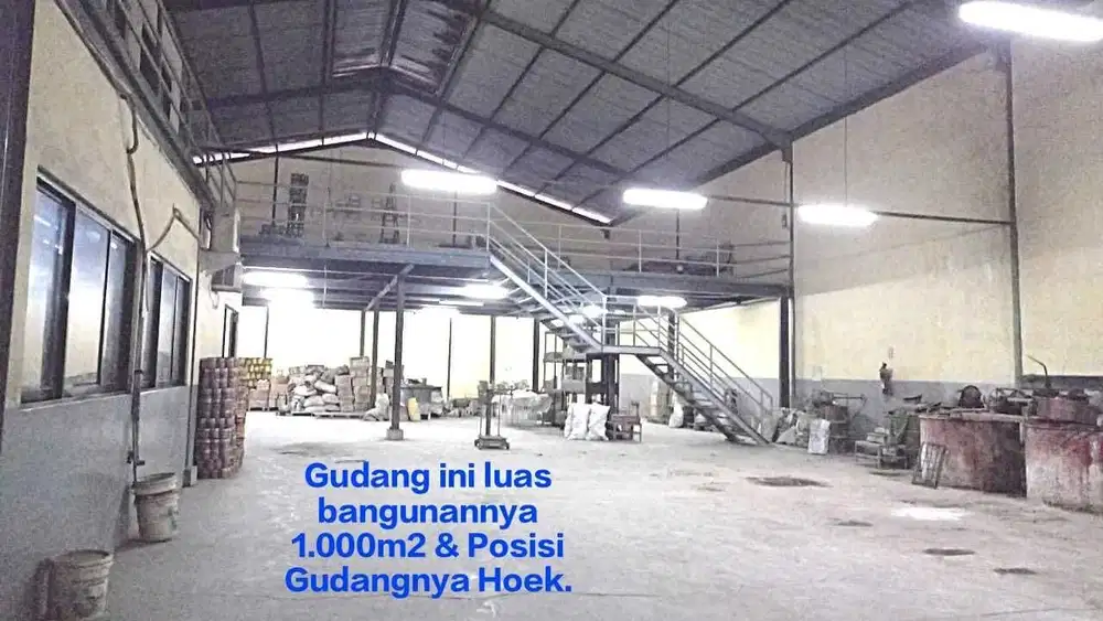 Disewakan Gudang Dalam Kawasan Sentra Kosambi Dadap, Tangerang.