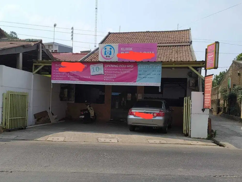 Dijual KLINIK Praktik di Kranggan raya lokasi dipinggir Jalan Raya